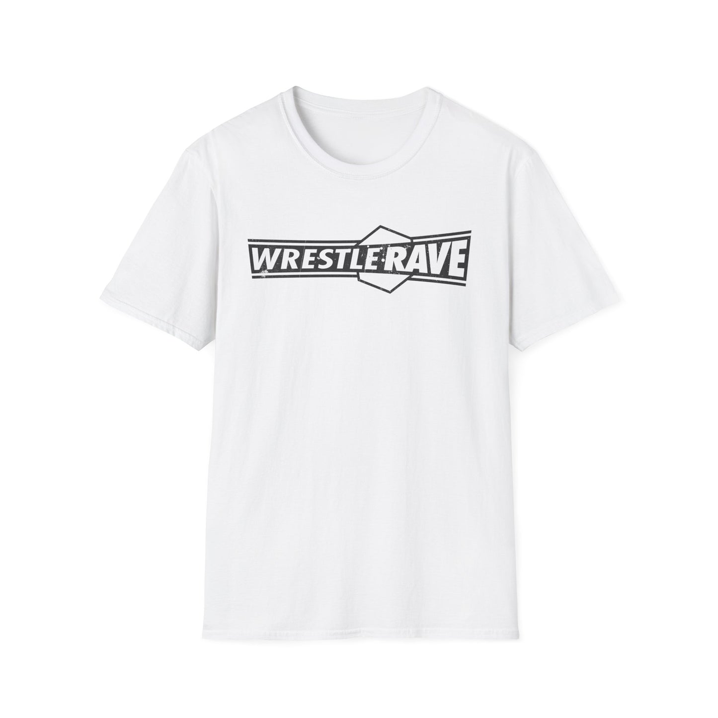 WRESTLERAVE LOGO T-SHIRT (WHITEOUT)