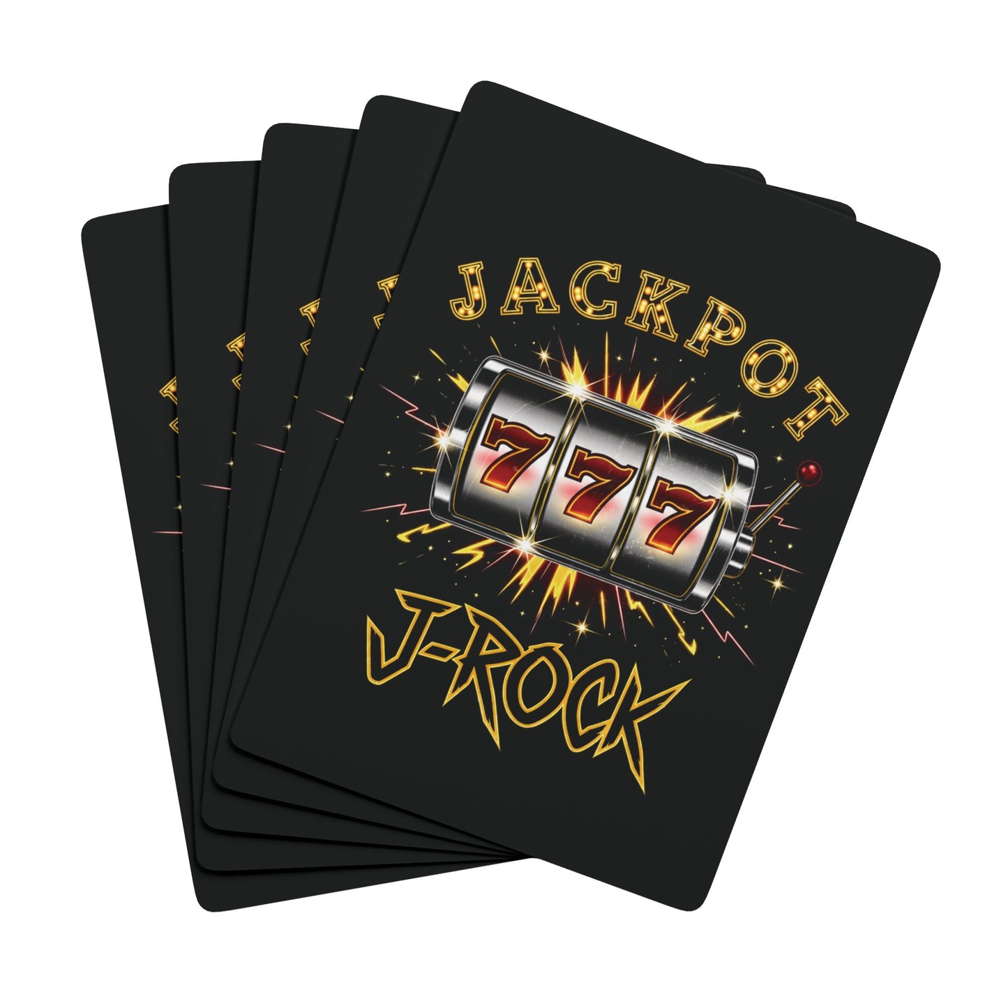 JACKPOT J-ROCK POKER PLAYING CARDS