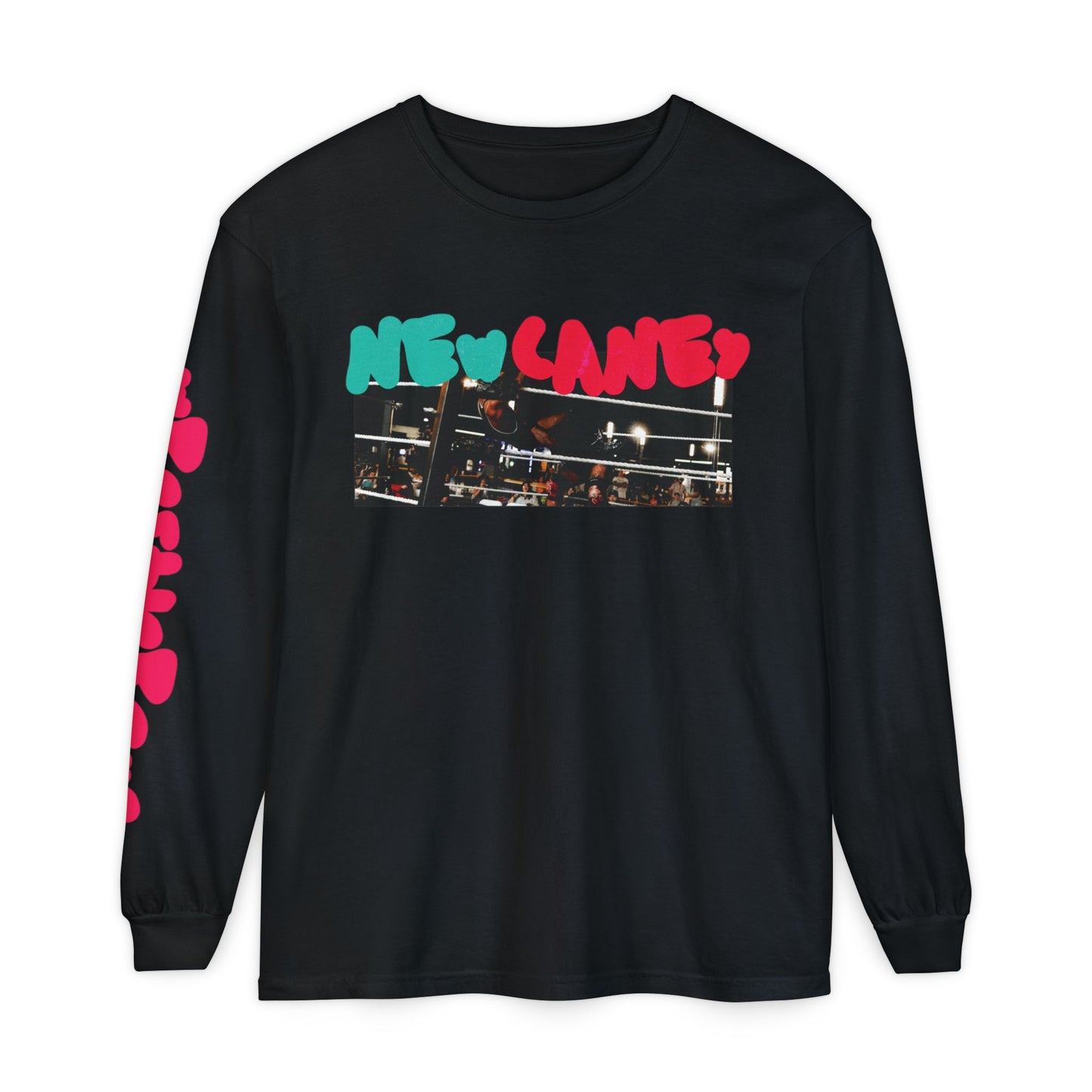 WRESTLERAVE NEW CANEY LONG SLEEVE T-SHIRT