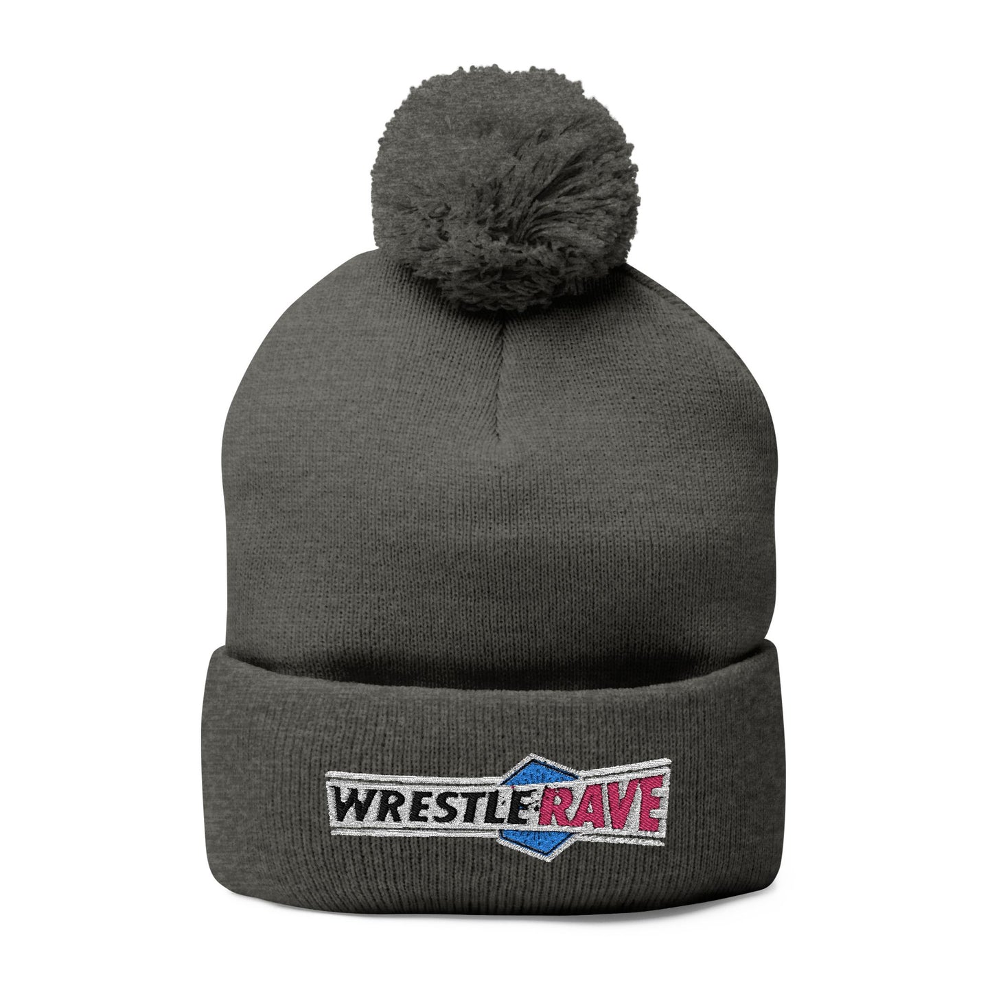WRESTLERAVE POM-POM KNIT CAP