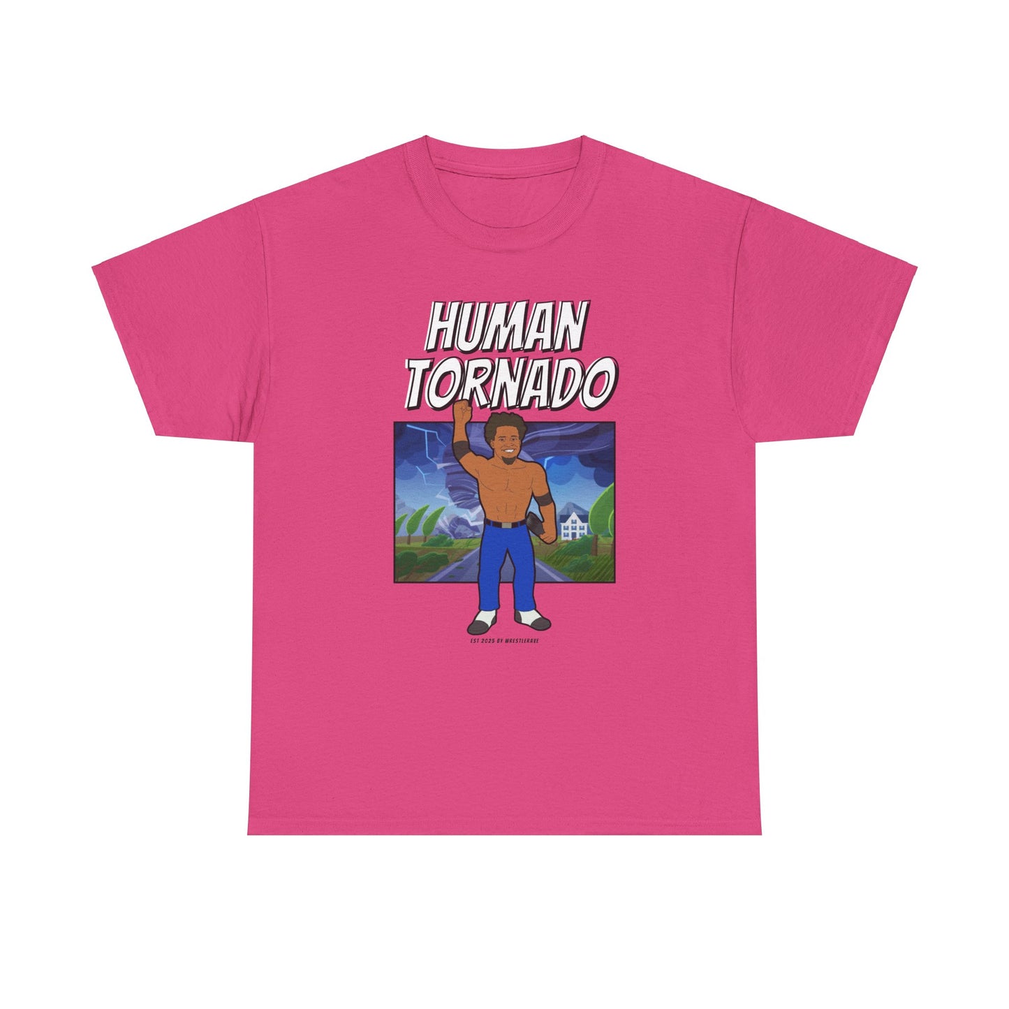 HUMAN TORNADO COMIC T-SHIRT