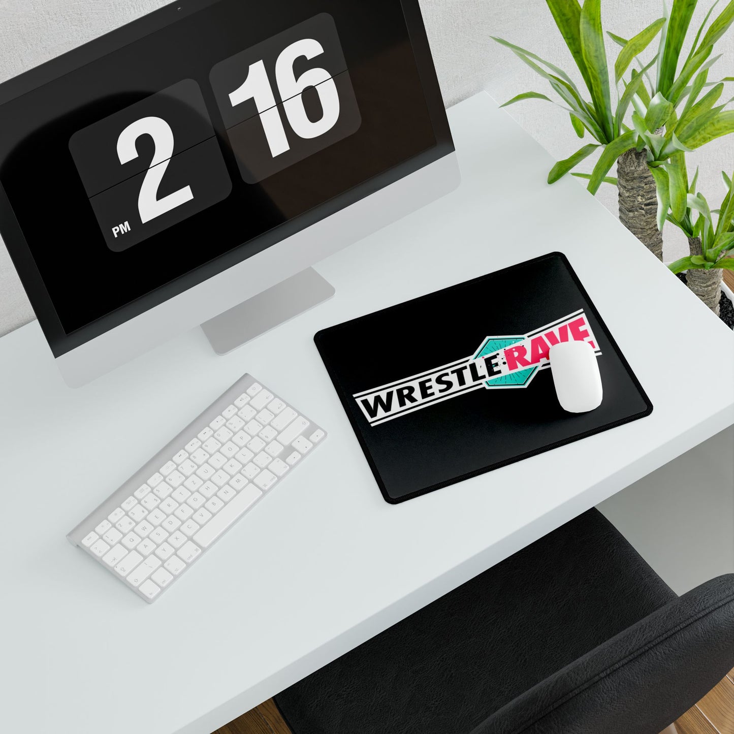 WRESTLERAVE LOGO DESK MAT