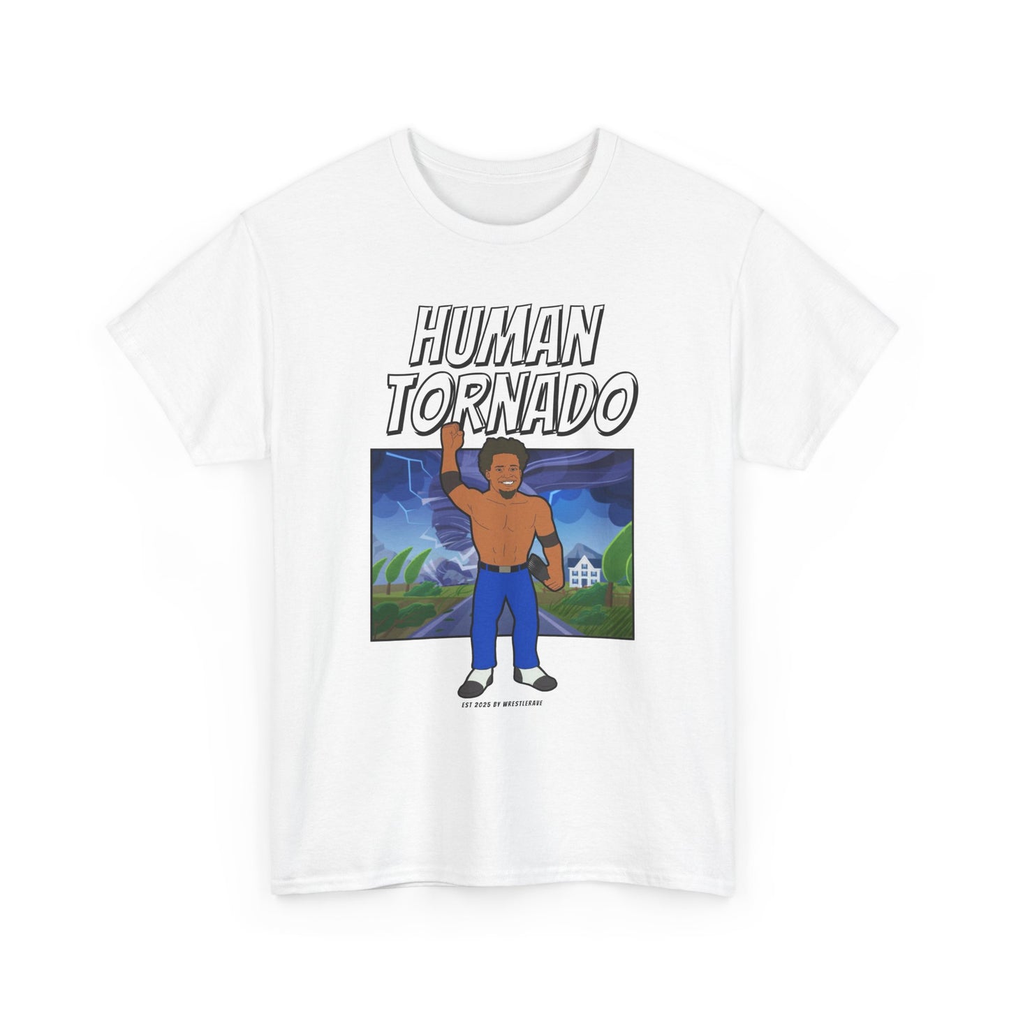 HUMAN TORNADO COMIC T-SHIRT