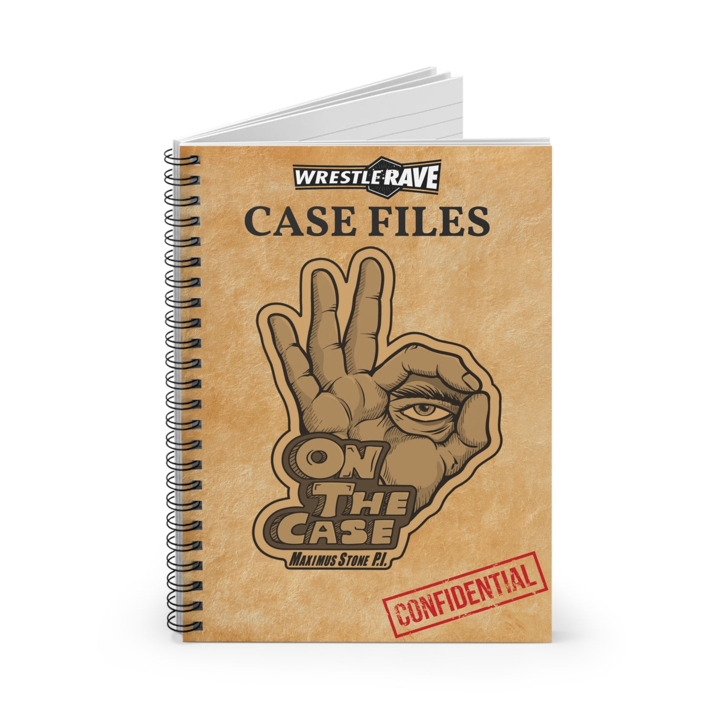 MAXIMUS STONE PI CASE FILES NOTEBOOK