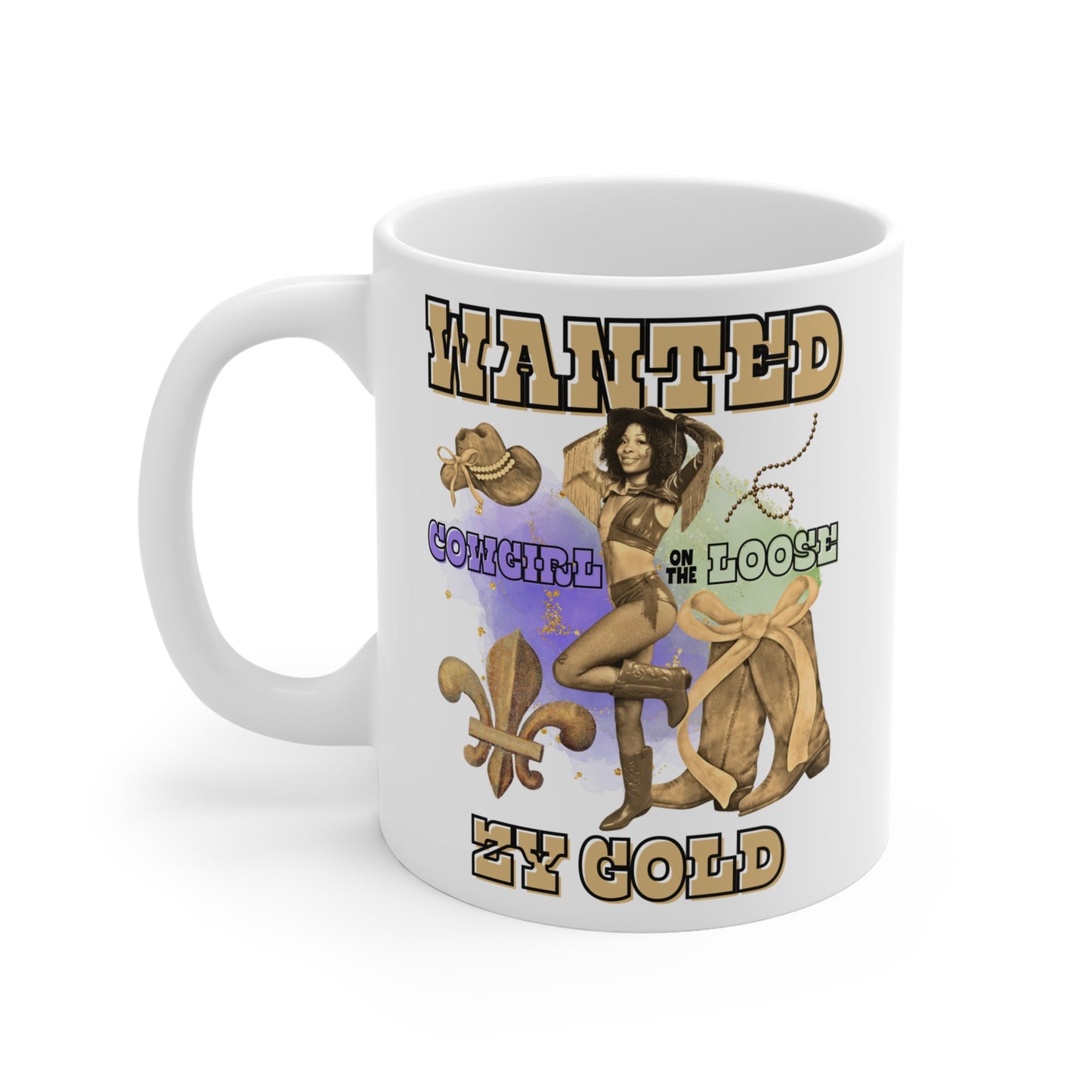 ZY GOLD COFFEE MUG