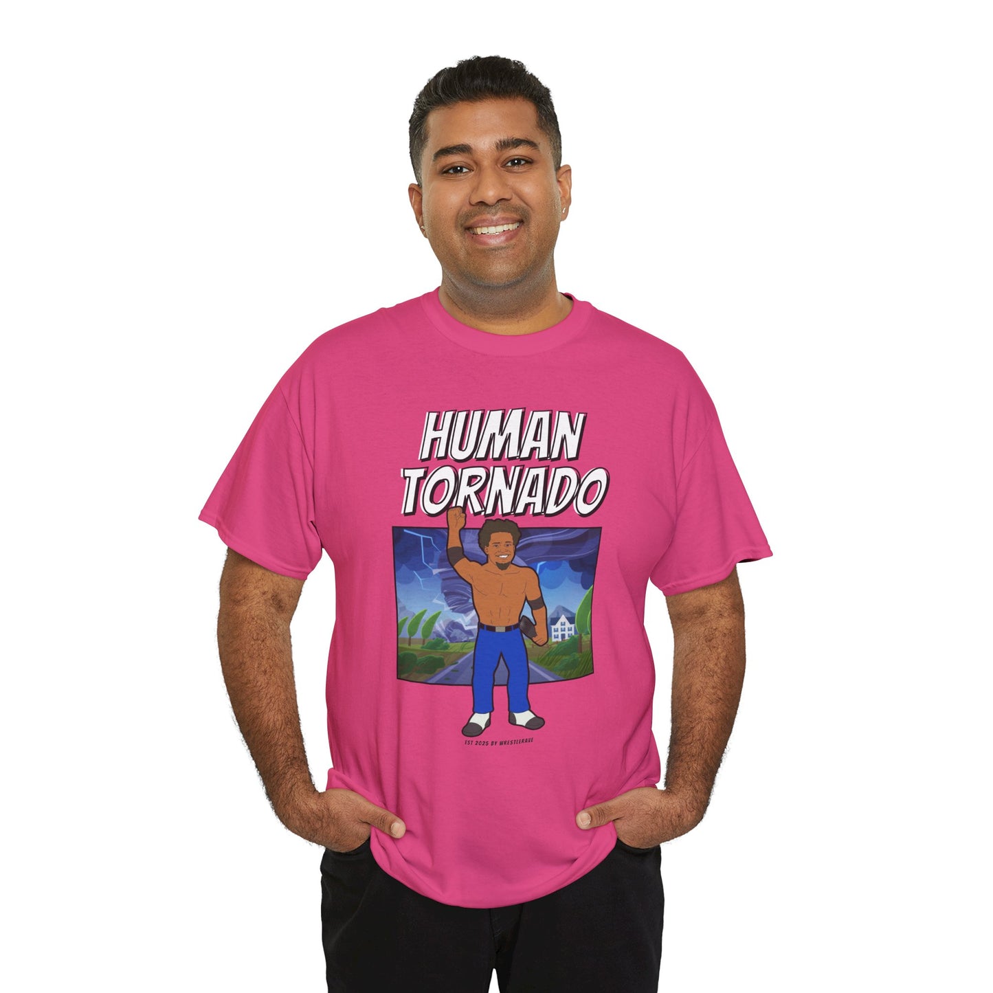 HUMAN TORNADO COMIC T-SHIRT
