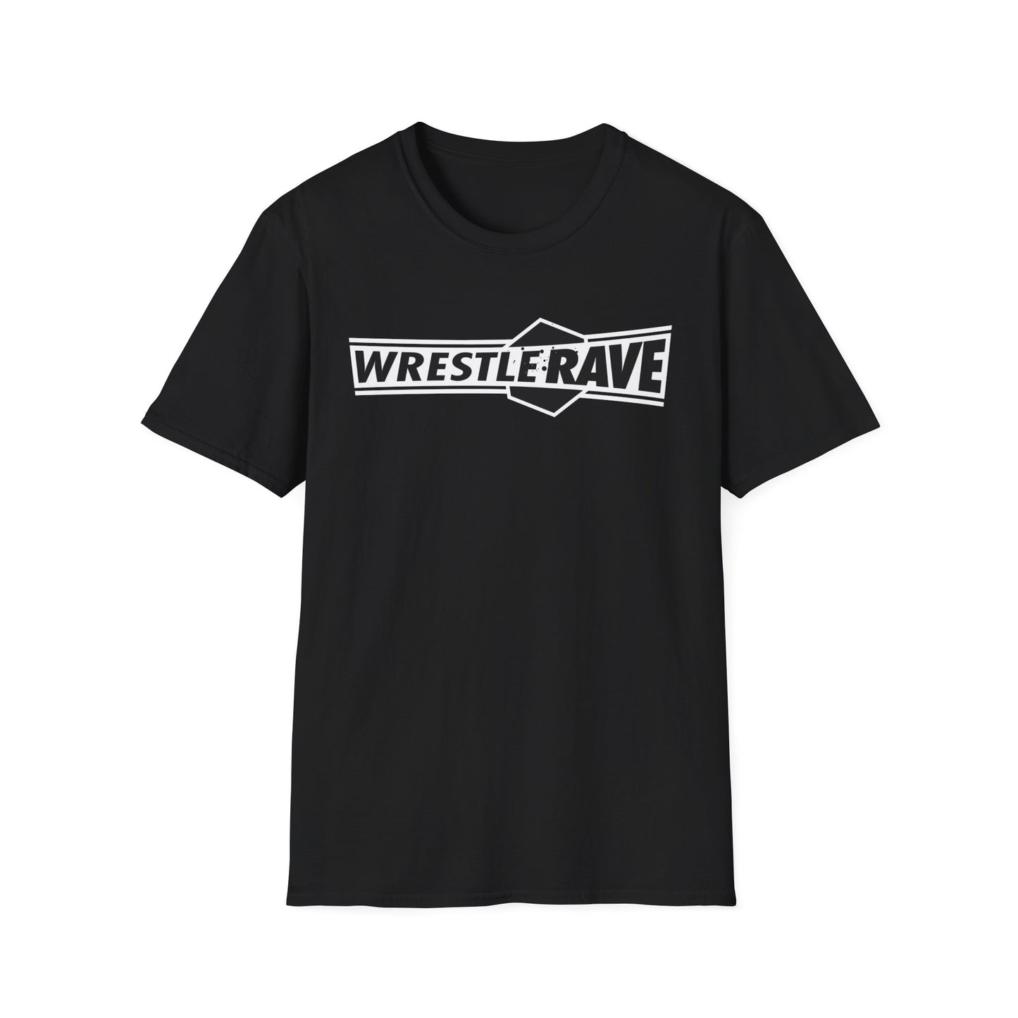 WRESTLERAVE LOGO T-SHIRT (BLACKOUT)