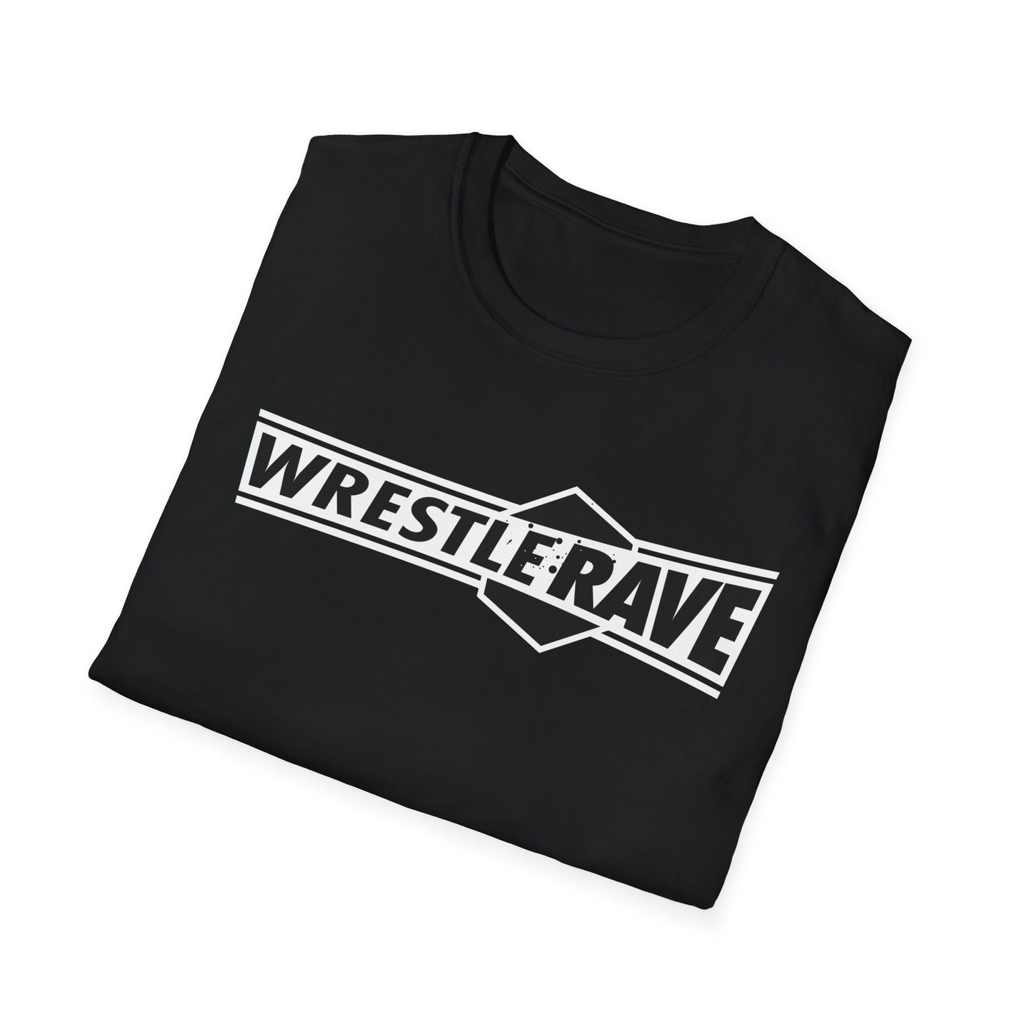 WRESTLERAVE LOGO T-SHIRT (BLACKOUT)