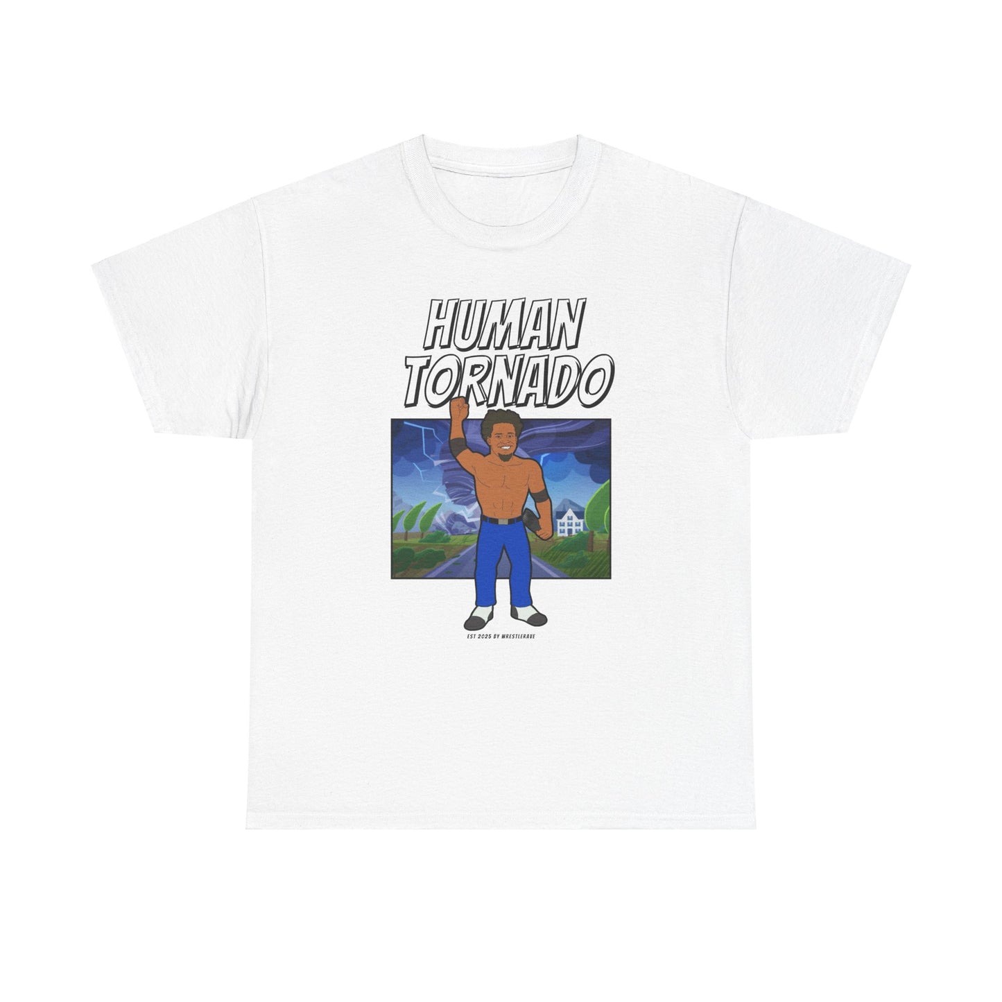 HUMAN TORNADO COMIC T-SHIRT