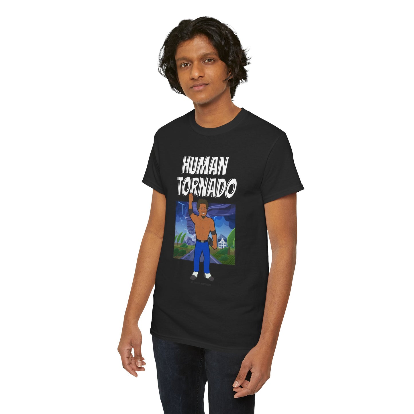 HUMAN TORNADO COMIC T-SHIRT