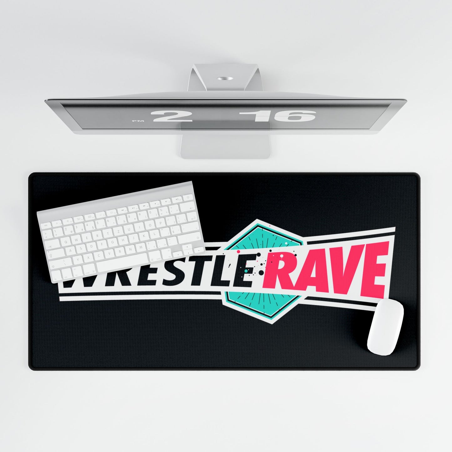 WRESTLERAVE LOGO DESK MAT