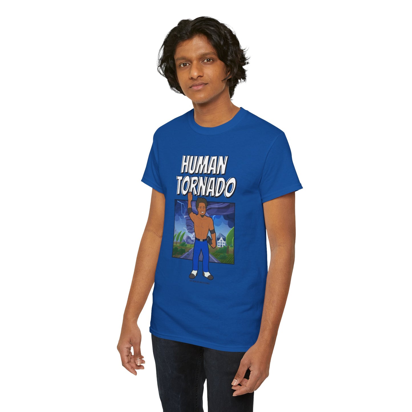 HUMAN TORNADO COMIC T-SHIRT