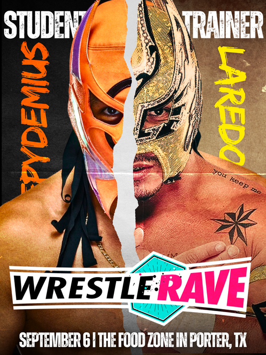 WrestleRave Announces Food Fight: Lucha for September 6 in Porter, TX