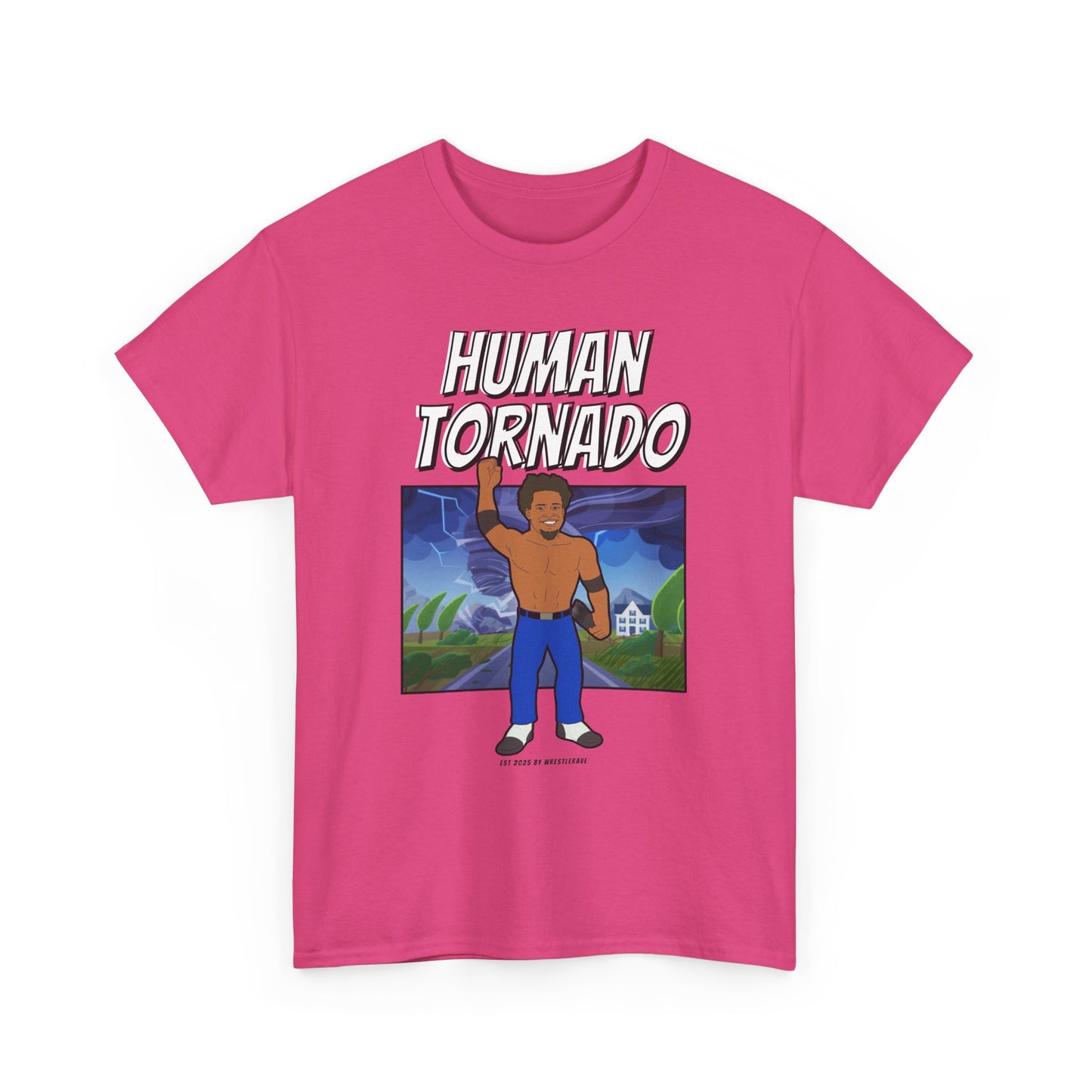 HUMAN TORNADO COMIC T-SHIRT
