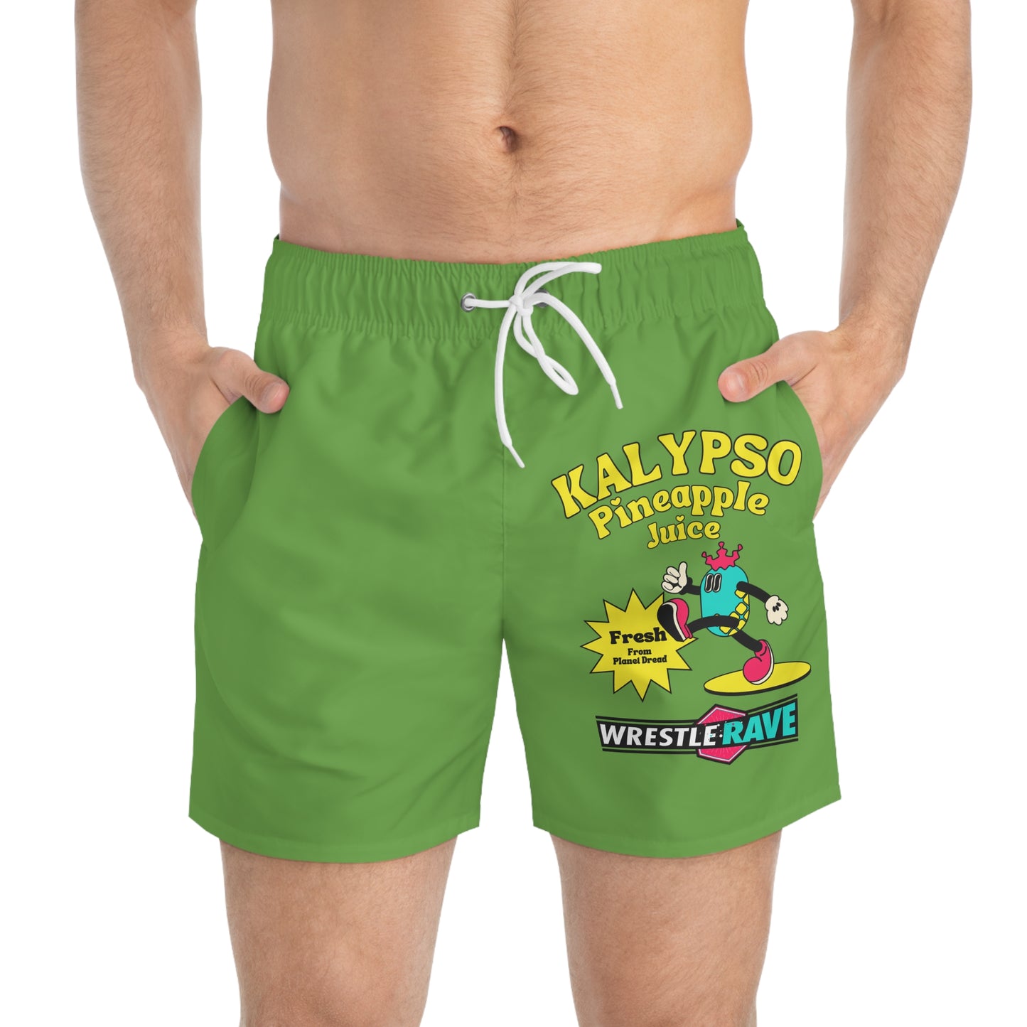 KENNY KALYPSO PINEAPPLE JUICE SWIM TRUNKS