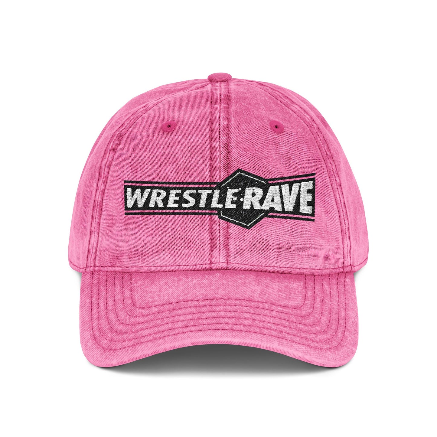 WRESTLERAVE PINK VINTAGE CAP