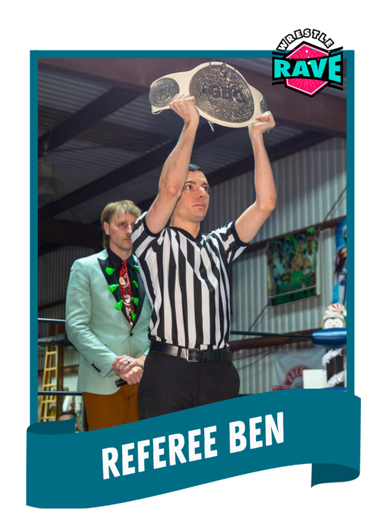 Ref Ben Sheinberg Trading Card – WrestleRave Series 4