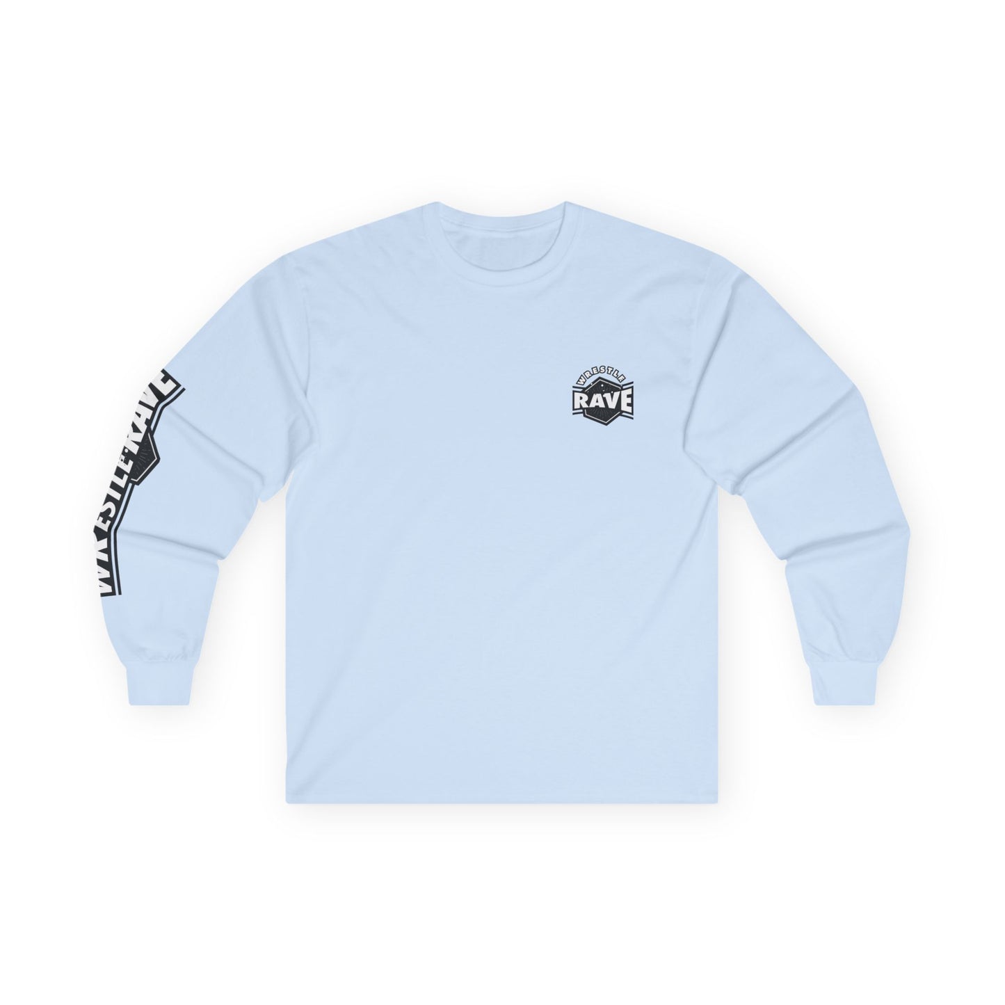 WRESTLERAVE LOGO LONG SLEEVE T-SHIRT