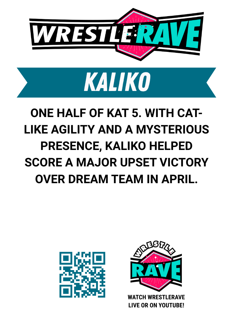 Kaliko Trading Card – WrestleRave Series 4