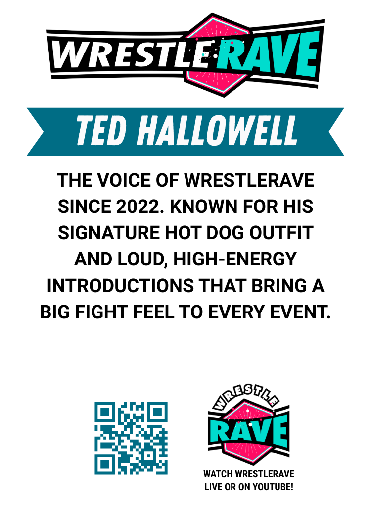 Ted Hallowell Trading Card – WrestleRave Series 4