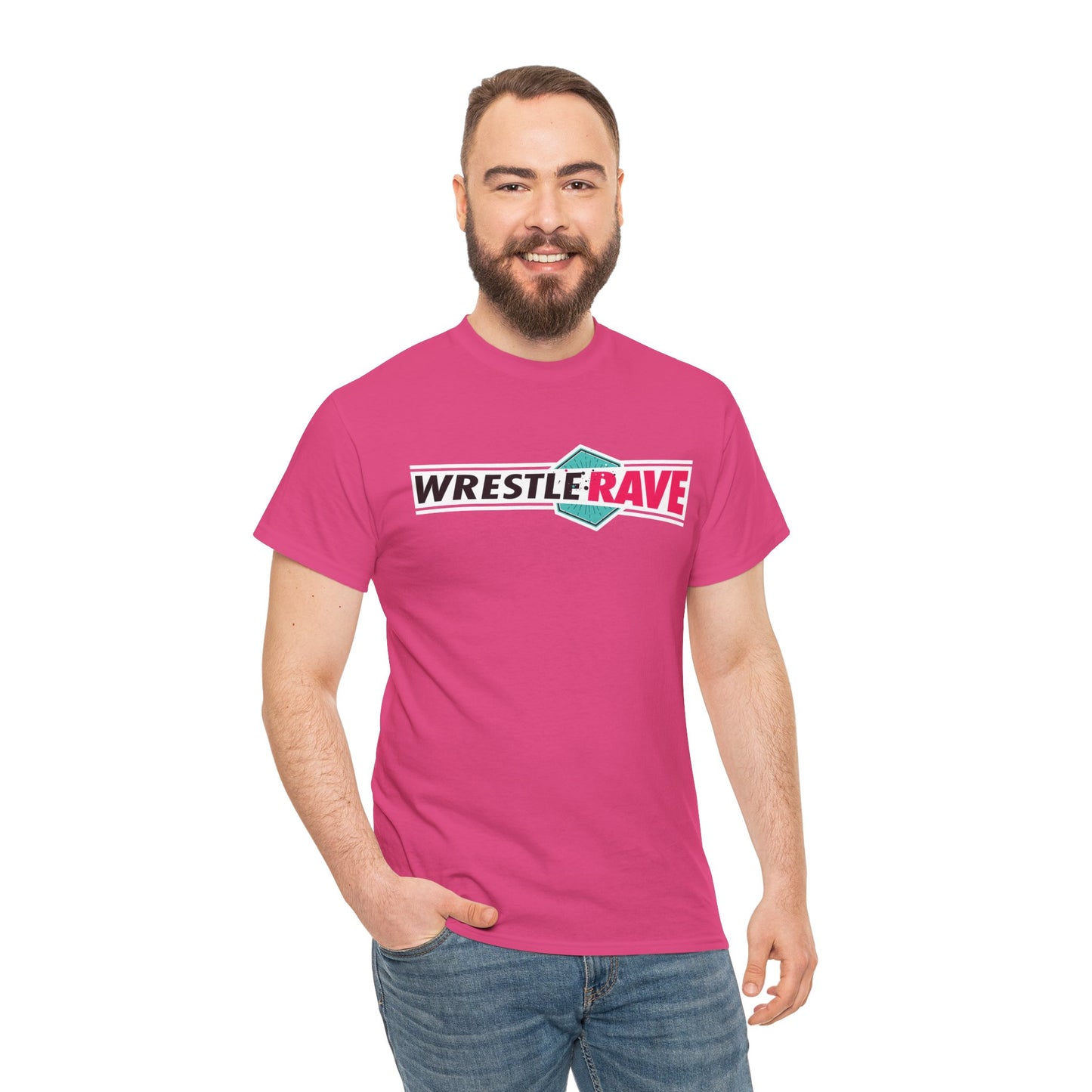 WRESTLERAVE LOGO INVERTED T-SHIRT