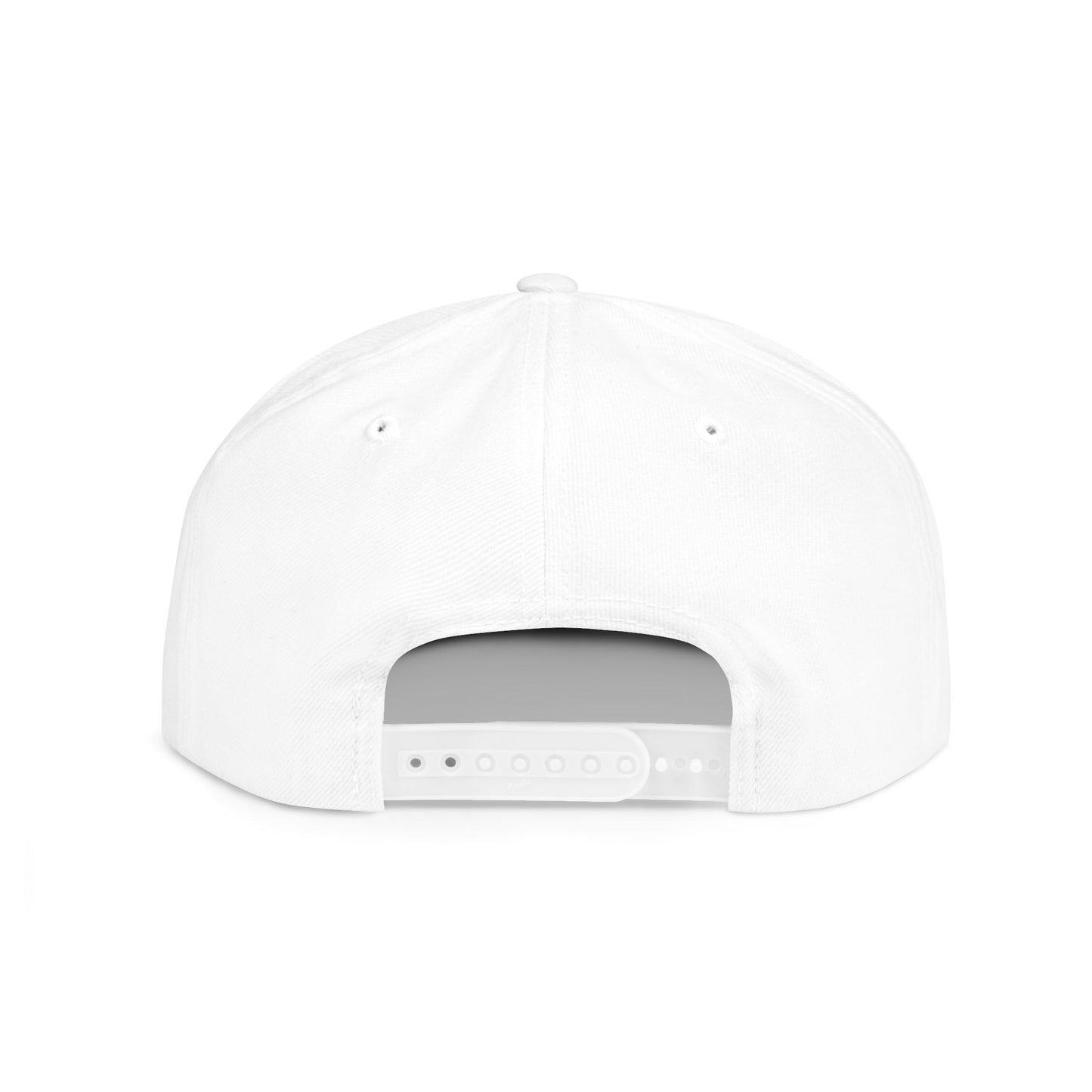 WRESTLERAVE LOGO INVERTED FLAT BILL SNAPBACK HAT