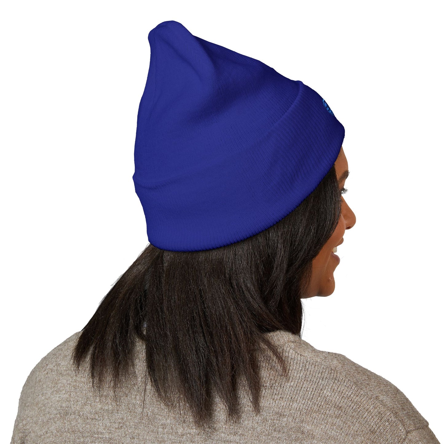 VICKIE TWOTHUMBS EMBROIDERED BEANIE