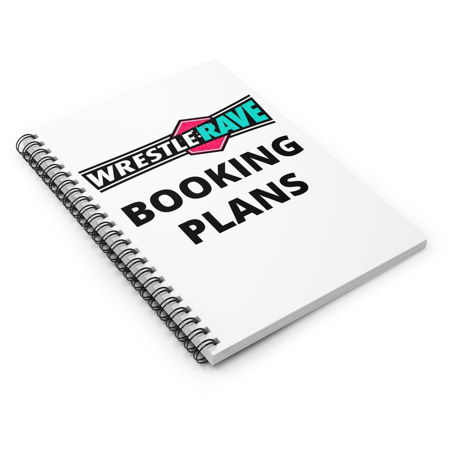 WRESTLING BOOKING PLANS NOTEBOOK