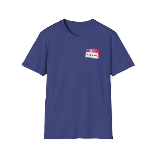 JUS x NIC NAMETAG T-SHIRT