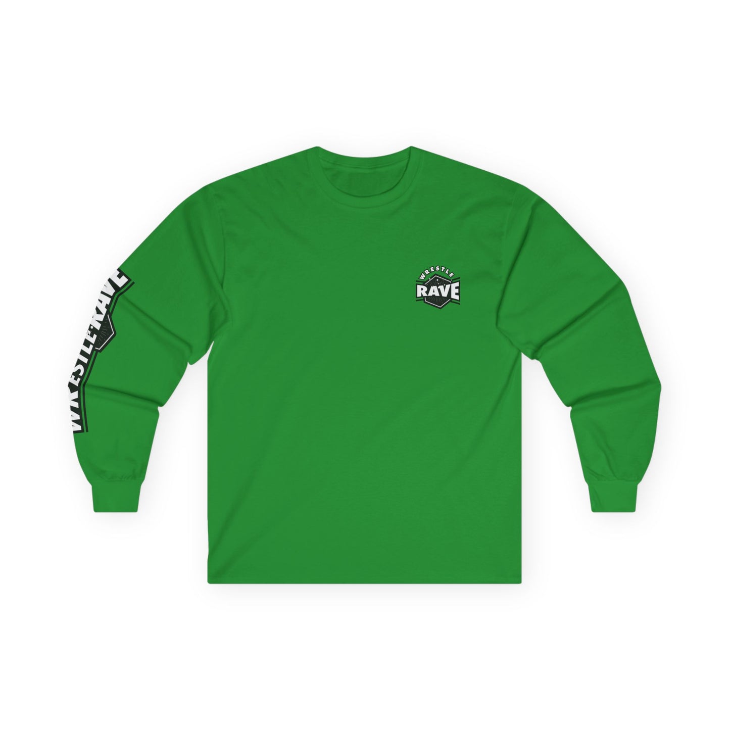 WRESTLERAVE LOGO LONG SLEEVE T-SHIRT