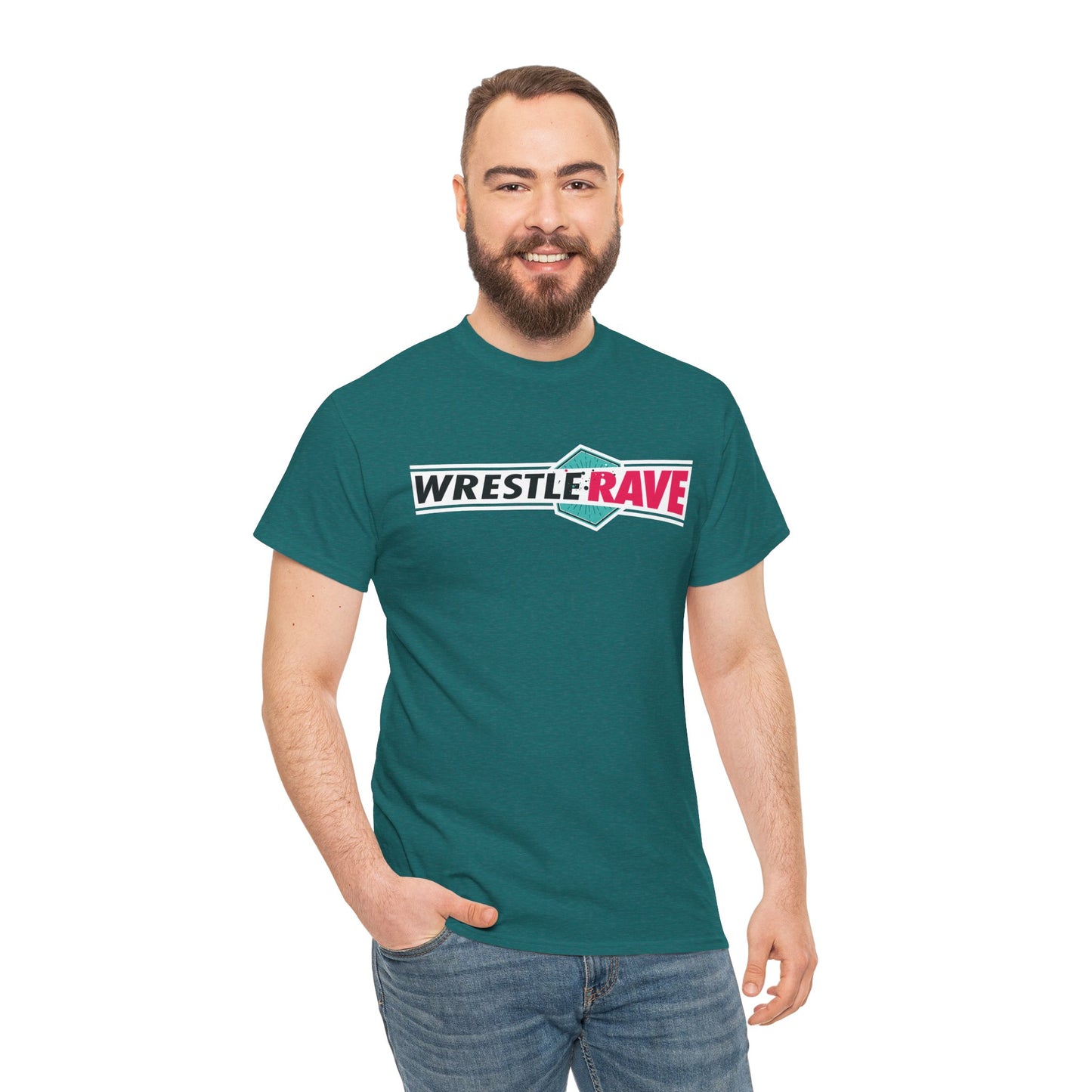 WRESTLERAVE LOGO INVERTED T-SHIRT