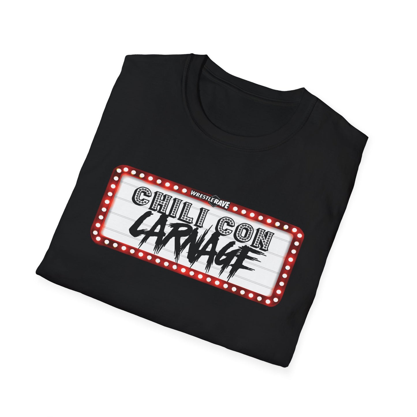 WRESTLERAVE CHILI CON CARNAGE EVENT T-SHIRT