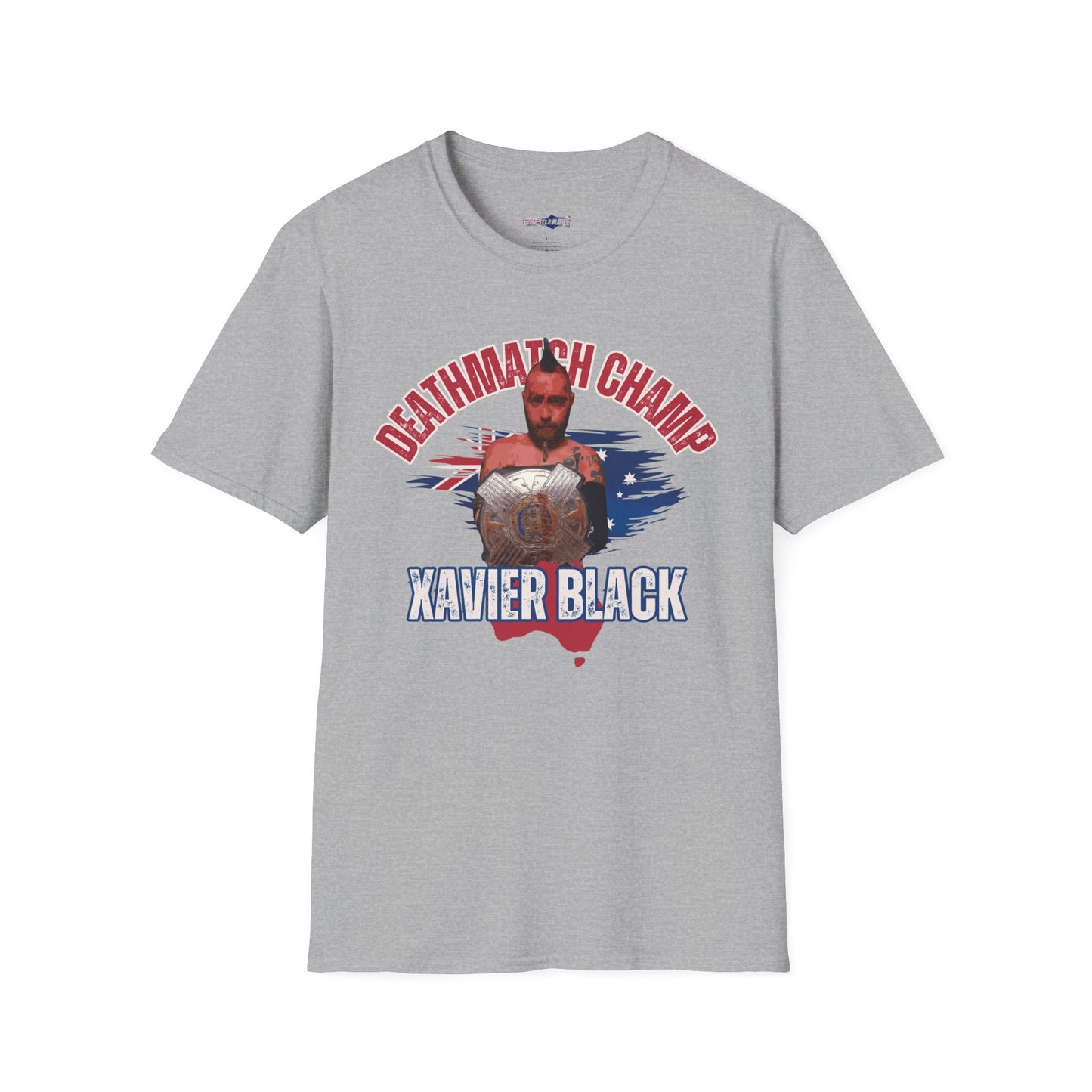 XAVIER BLACK DEATHMATCH CHAMPION T-SHIRT