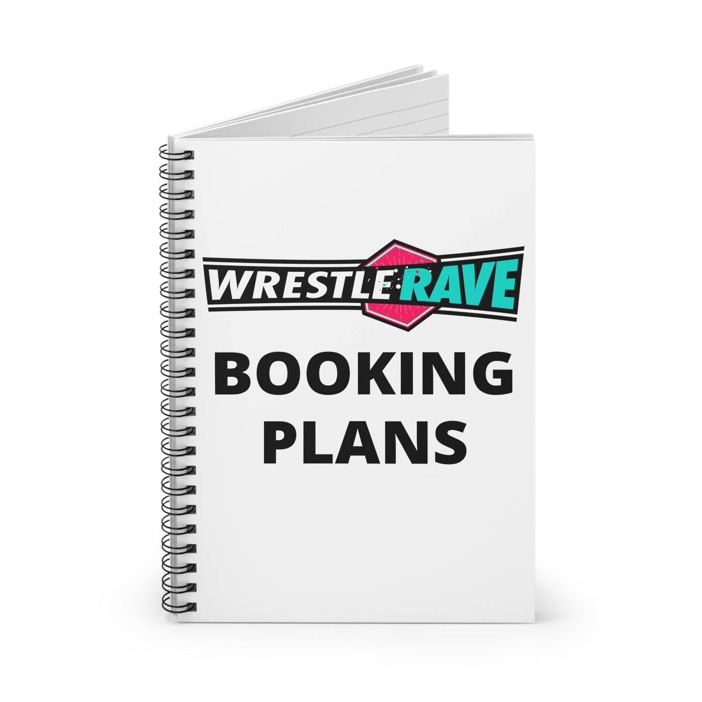 WRESTLING BOOKING PLANS NOTEBOOK