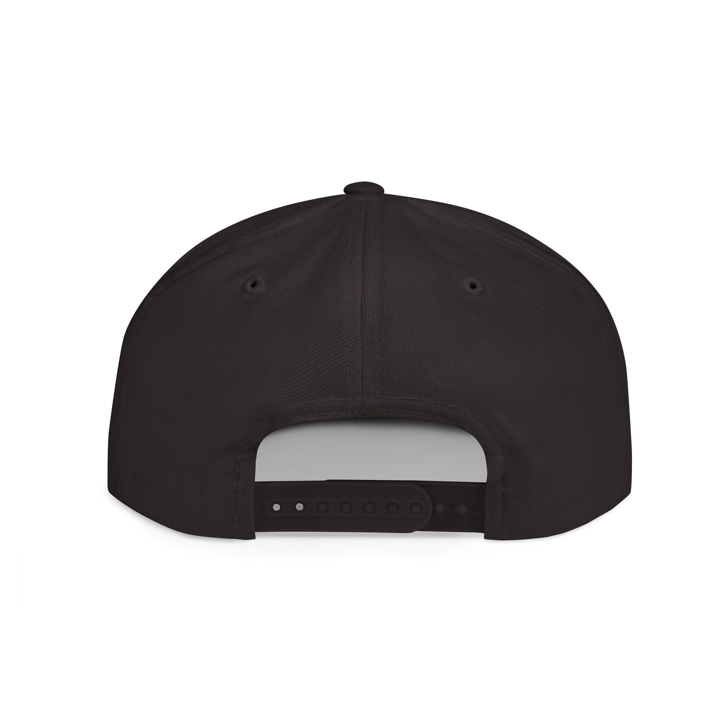 WRESTLERAVE LOGO INVERTED FLAT BILL SNAPBACK HAT