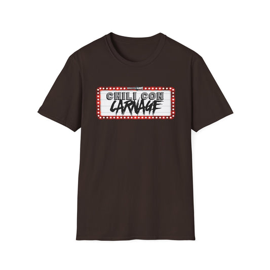 WRESTLERAVE CHILI CON CARNAGE EVENT T-SHIRT