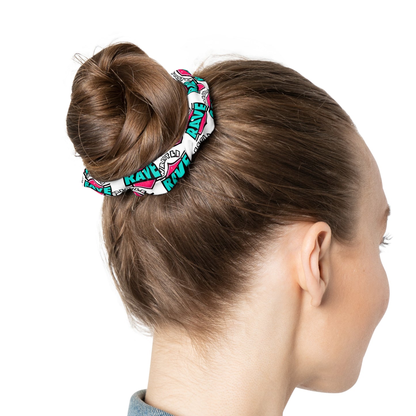 WRESTLERAVE SCRUNCHIE