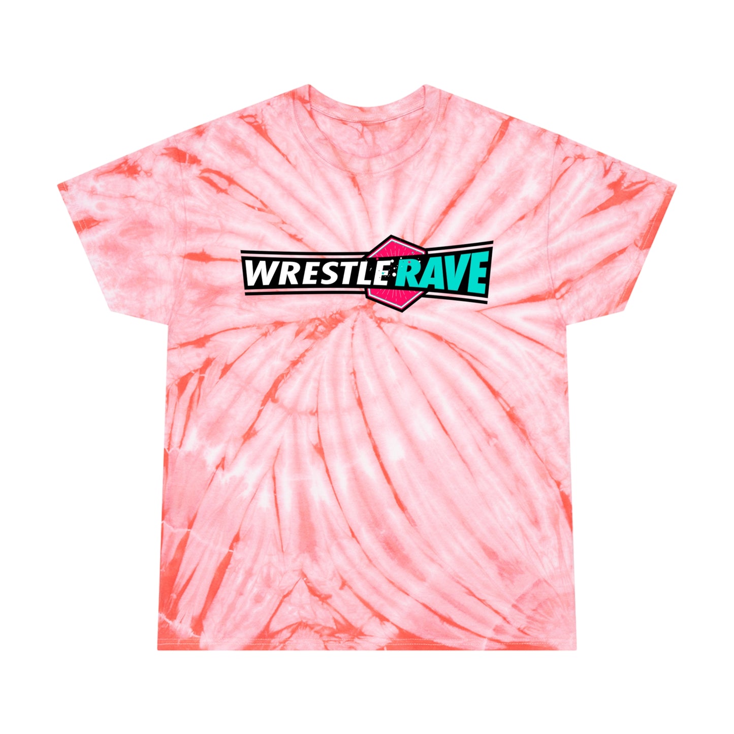 WRESTLERAVE LOGO TIE-DYE T-SHIRT