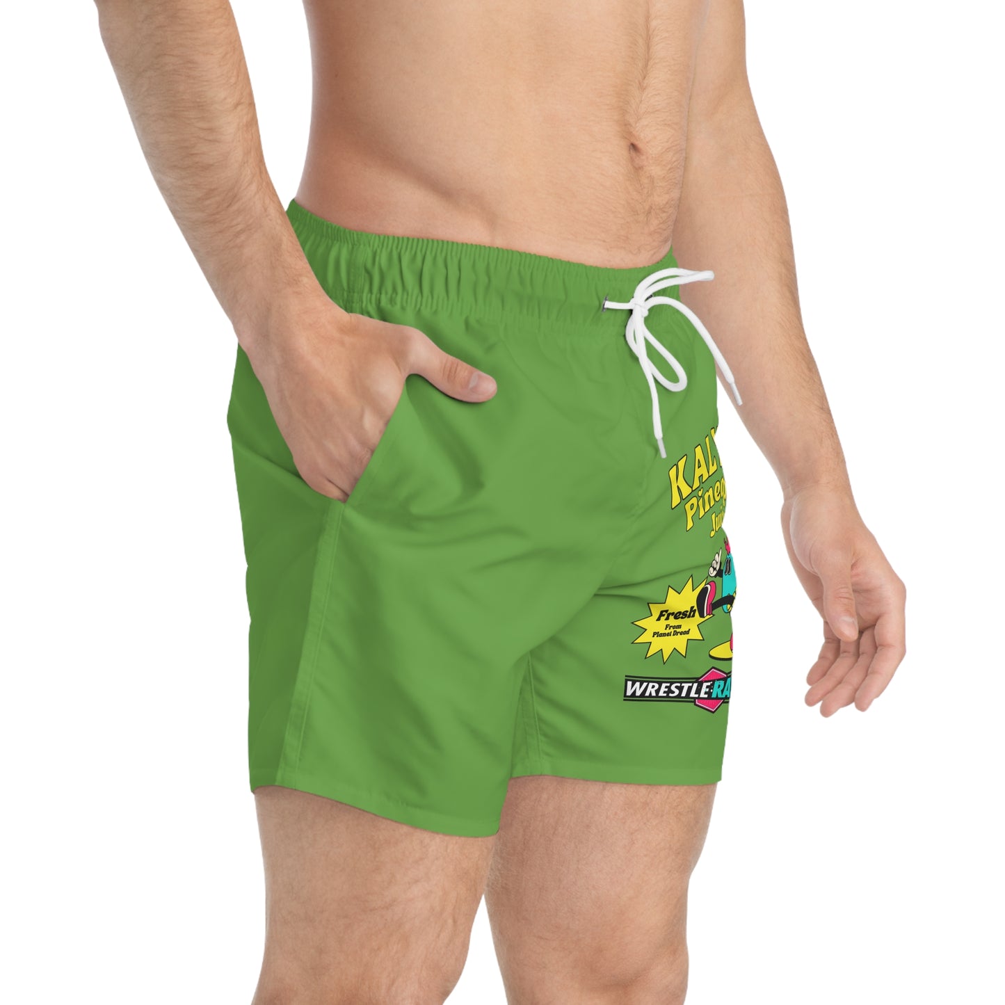 KENNY KALYPSO PINEAPPLE JUICE SWIM TRUNKS