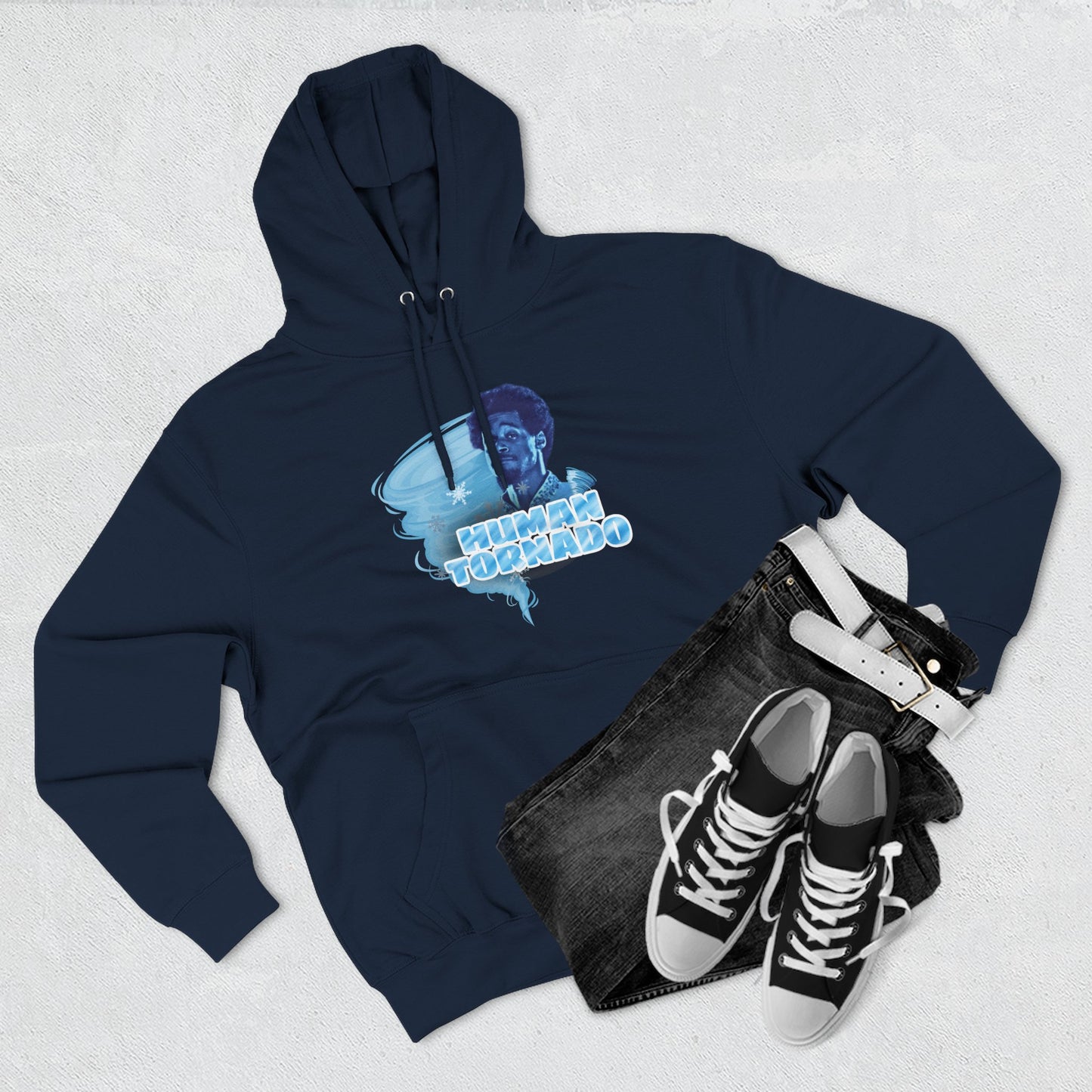 HUMAN TORNADO EL SNOWFLAKE HOODIE