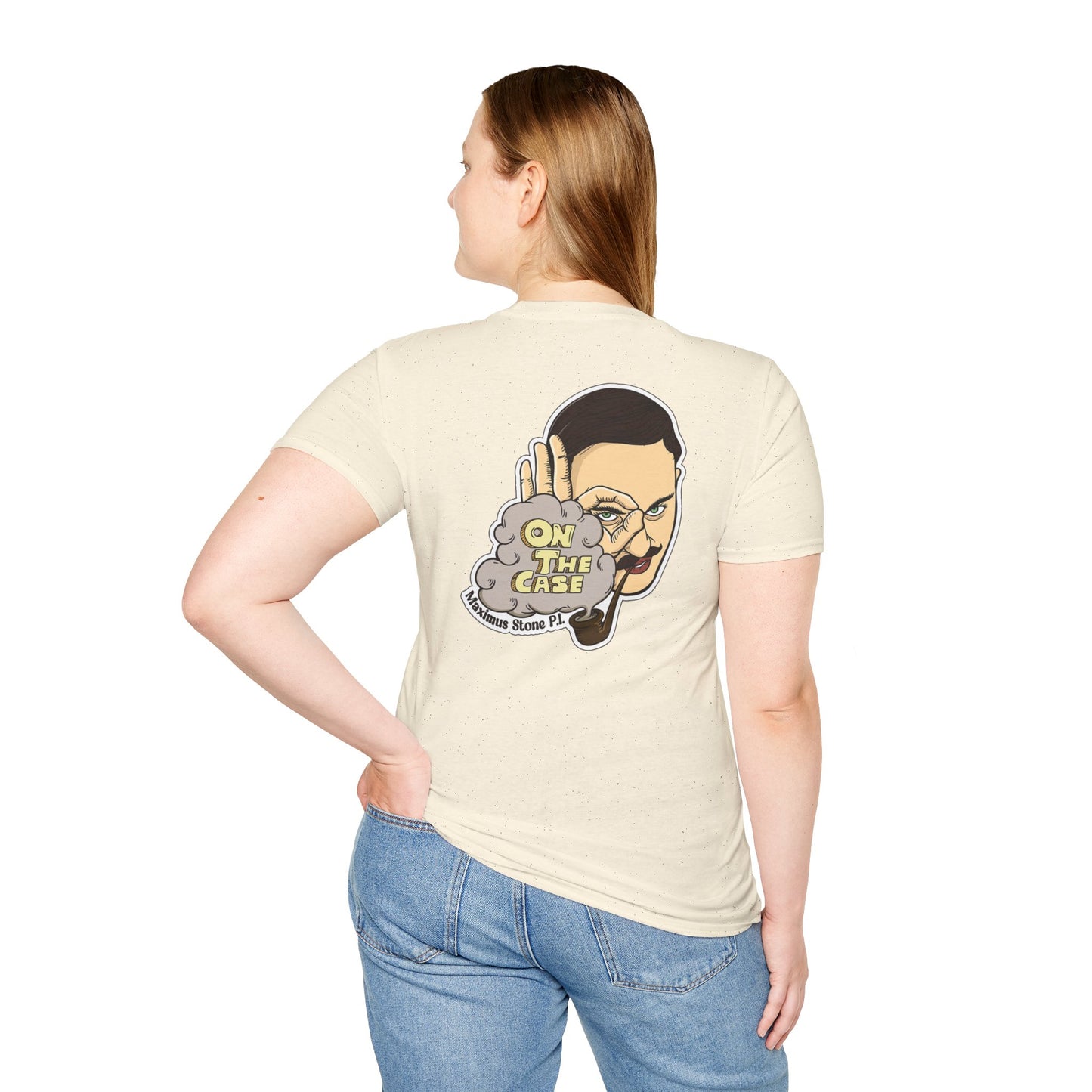 MAXIMUS STONE PI ON THE CASE (DOUBLE SIDED) T-SHIRT