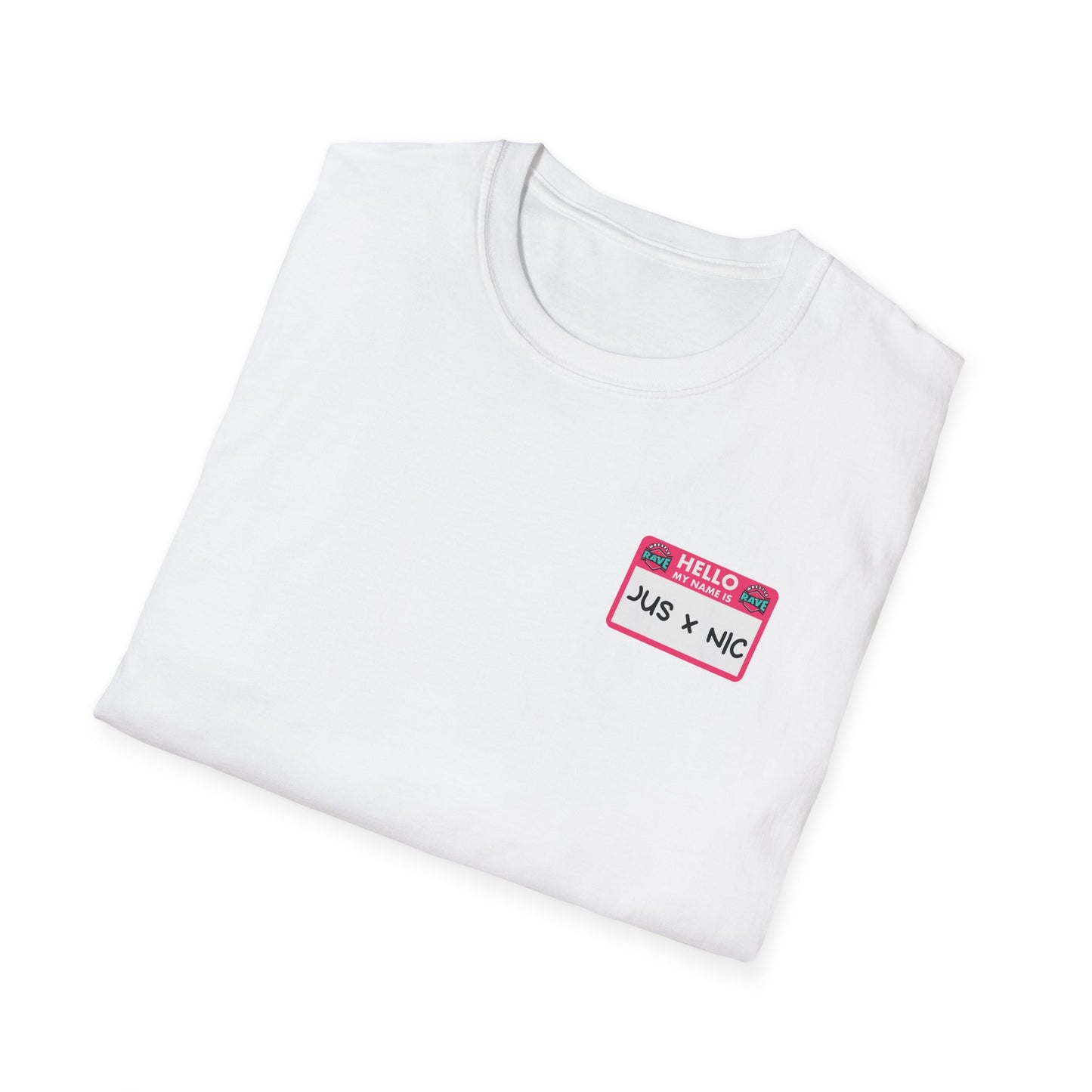 JUS x NIC NAMETAG T-SHIRT