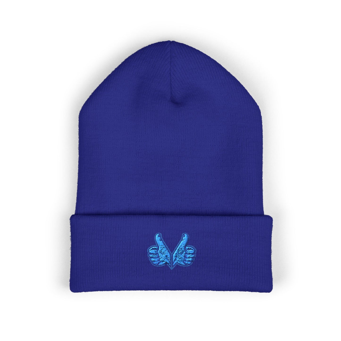 VICKIE TWOTHUMBS EMBROIDERED BEANIE