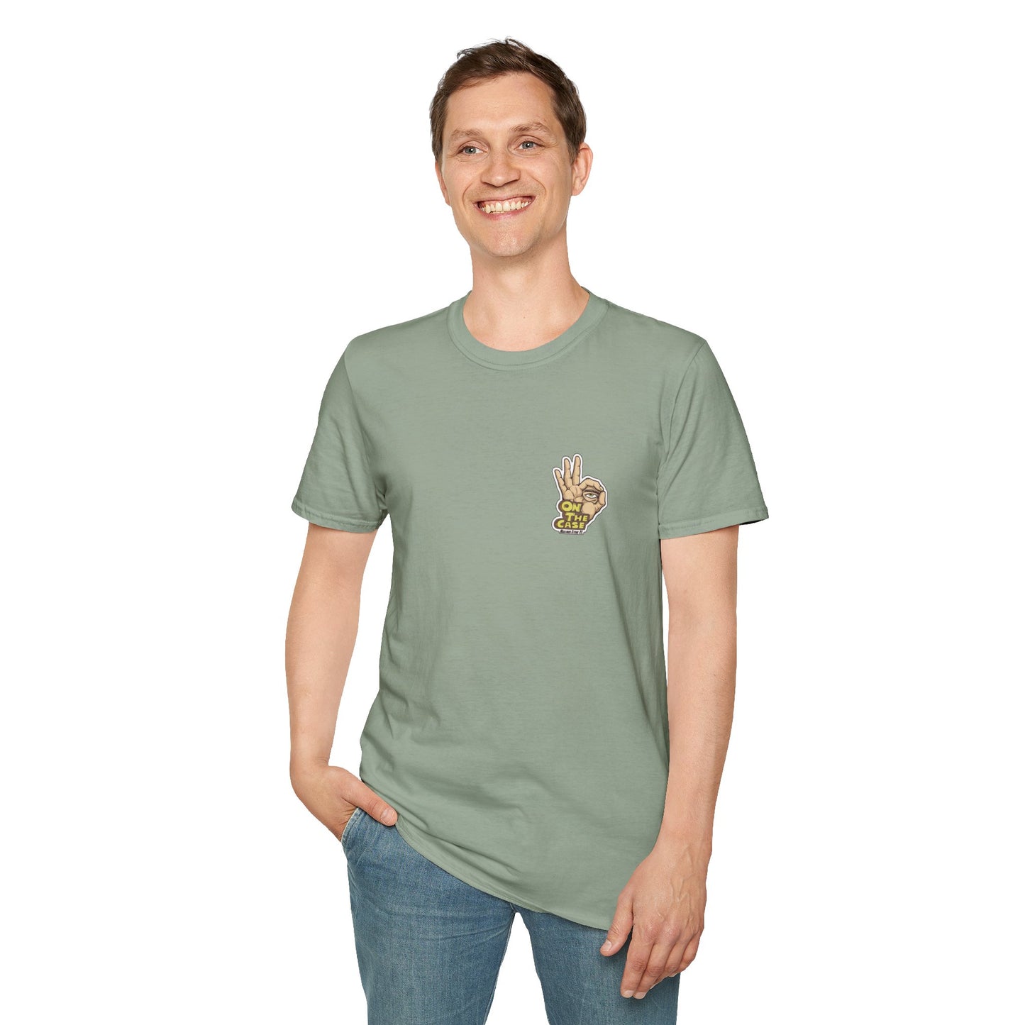 MAXIMUS STONE PI ON THE CASE (DOUBLE SIDED) T-SHIRT