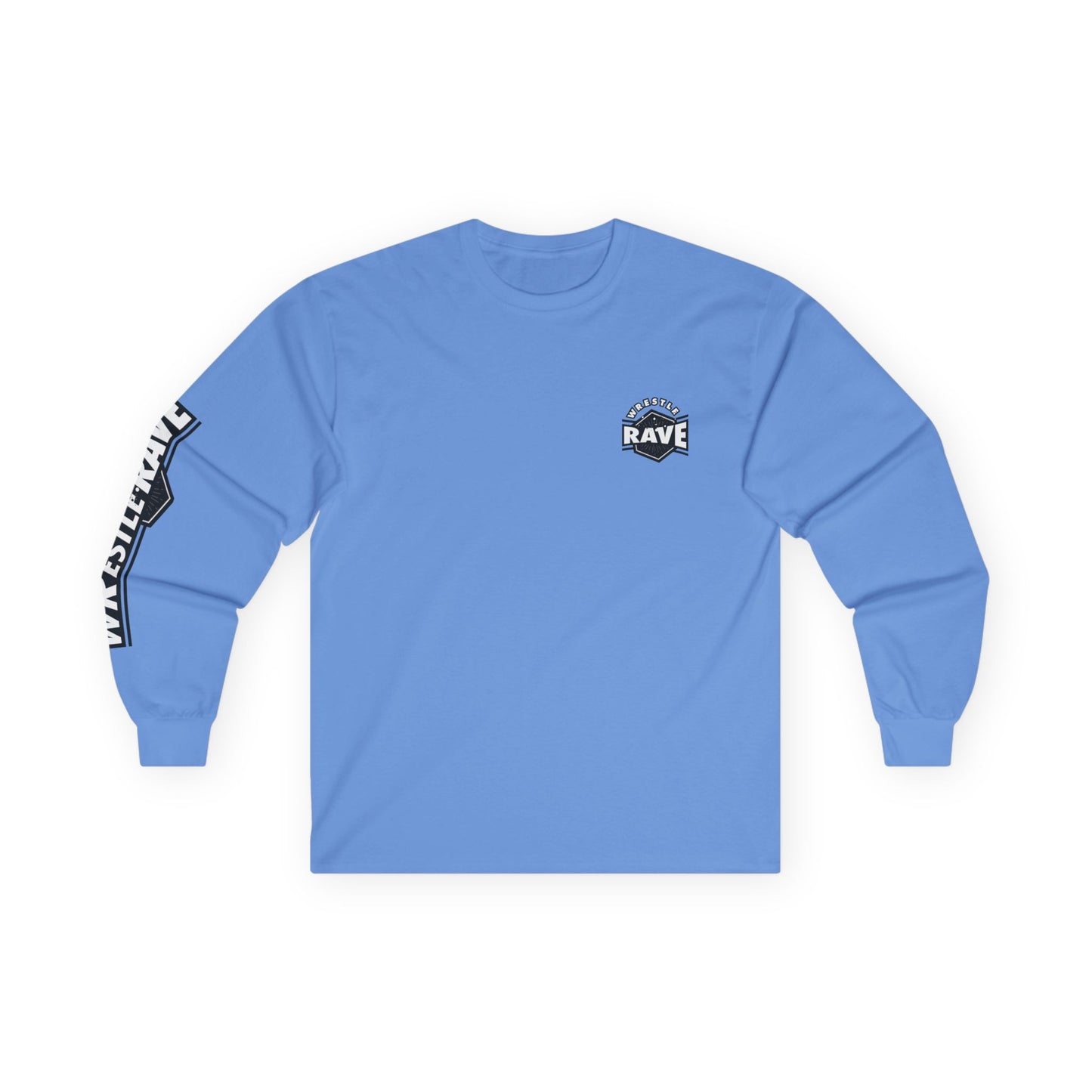 WRESTLERAVE LOGO LONG SLEEVE T-SHIRT