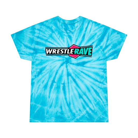 WRESTLERAVE LOGO TIE-DYE T-SHIRT